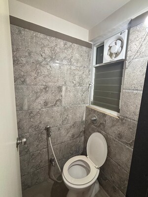 Bathroom in 1 BHK Apartment at Pandit Javdekar Red Earth, Pirangut – for Rent