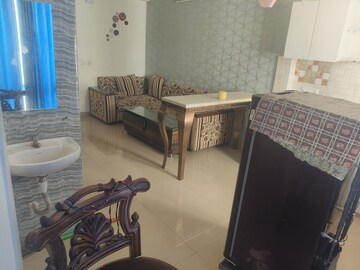 Living Room in 1 BHK Apartment at Manglam Aadhar, Gandhi Path – for Rent