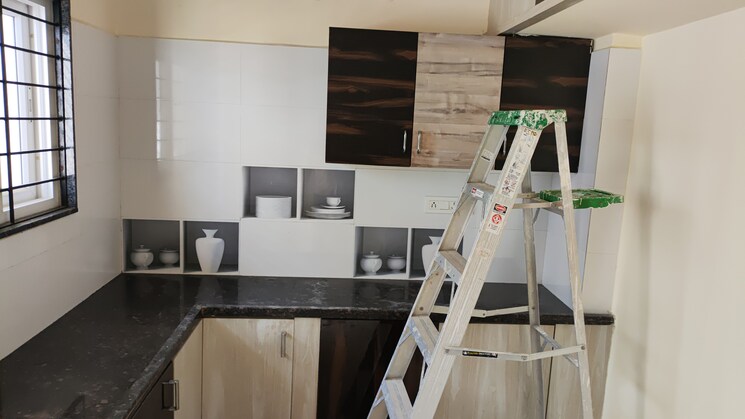 Kitchen, manikonda 2 Bedroom 1200 Sq.Ft. Apartment In Manikonda Hyderabad 9296913