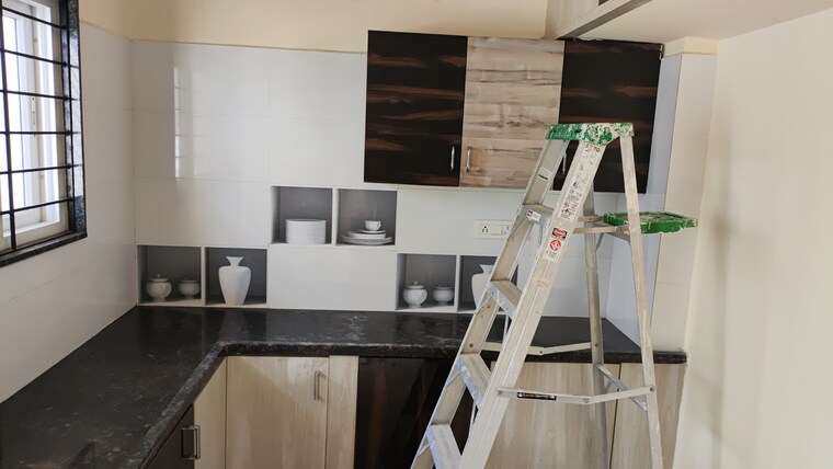 Kitchen, manikonda 2 Bedroom 1200 Sq.Ft. Apartment In Manikonda Hyderabad 9296913