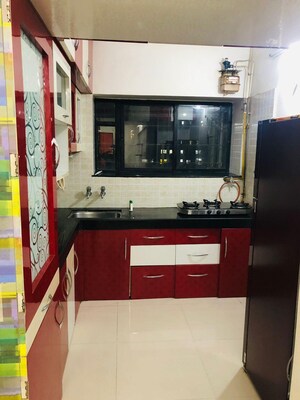 Kitchen in 2 BHK Apartment at Vanaz Corner, Kothrud – for Rent