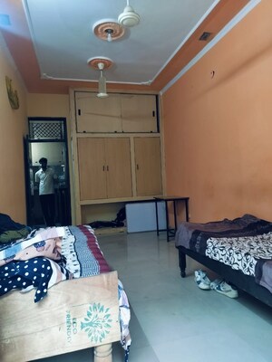 Bedroom in 1 BHK Independent House at Jagat Plaza, Gamma I Greater Noida – for Rent