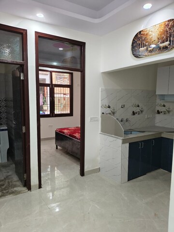 Kitchen in 2 BHK Builder Floor at New Ashok Nagar – for Rent