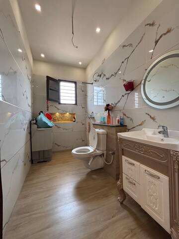 Bathroom in 3 BHK Apartment at Sunny Enclave – for Sale