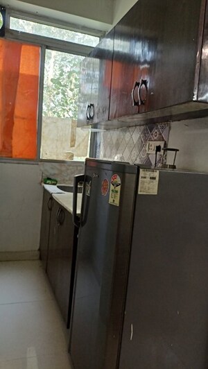 Kitchen in 1 RK Builder Floor at Ansal Sushant Estate, Sector 52 – for Rent