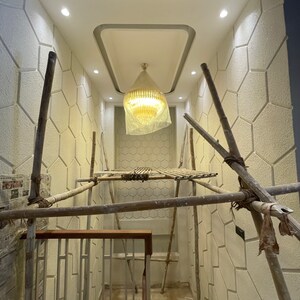 Staircase in 5 BHK Penthouse at Greater Kailash ii – for Sale