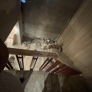 Staircase in 5 BHK Penthouse at Greater Kailash ii – for Sale