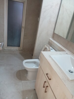 Bathroom in 3 BHK Apartment at Hiranandani Canary, Ghodbunder Road – for Rent
