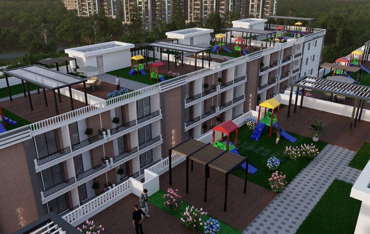Exterior View, mangalya-novena-green 2 Bedroom 1050 Sq.Ft. Apartment In Tech Zone 4 Greater Noida Greater Noida 9296959