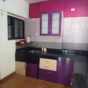 Kitchen in 3 BHK Apartment at Sanjeevani Sonchapha, Wakad – for Rent