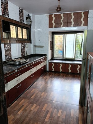 Kitchen in 1 BHK Apartment at Vijay Orovia, Ghodbunder Road – for Rent