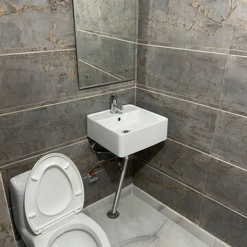 Bathroom in 1 BHK Apartment at NDMC Housing Complex, Rohini Sector 11 – for Rent