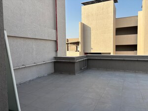 Terrace in 3 BHK Penthouse at Bhadaj – for Rent