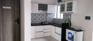 Kitchen in 2 BHK Apartment at Paranjape Trident Towers, Wakad – for Rent