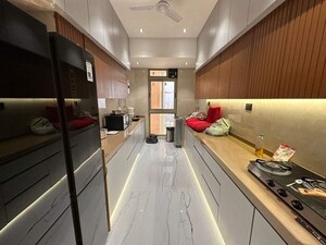 Kitchen in 3 BHK Apartment at Transcon Triumph Tower, Andheri West – for Rent