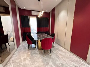 Living Room in 3 BHK Apartment at Transcon Triumph Tower, Andheri West – for Rent