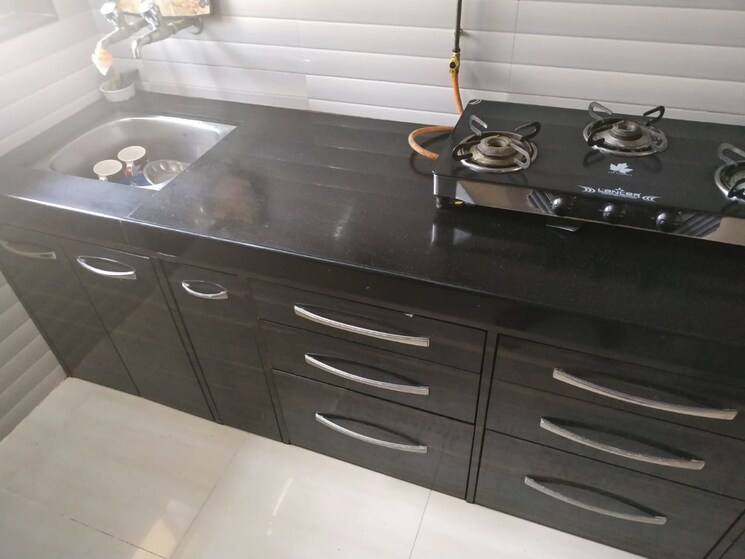 Kitchen, db-parkwoods 3 Bedroom 1345 Sq.Ft. Apartment In Kasarvadavali Thane 9297049