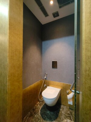 Bathroom in 4 BHK Builder Floor at Hauz Khas – for Rent