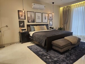 Living Room in 3 BHK Apartment at The Ananta Aspire, Utrathiya – for Sale