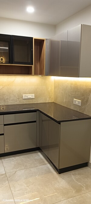 Kitchen in 3 BHK Apartment at Panchkula Urban Estate – for Sale