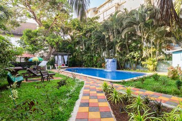 6 BHK Villa – Garden View at Candolim - for Rent
