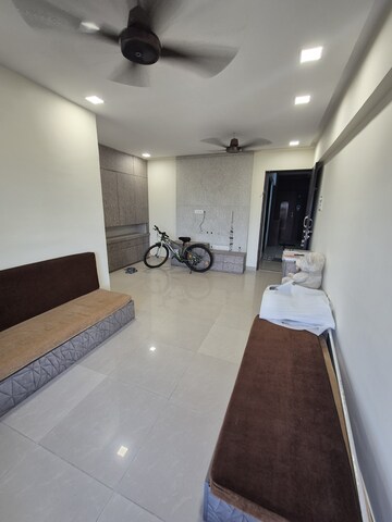 Building Lobby in 1 BHK Apartment at Shiv Sai Paradise, Majiwada – for Sale
