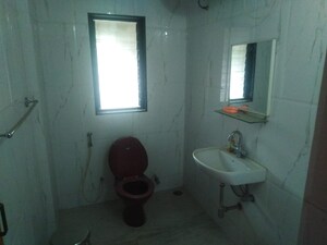 Bathroom in 2.5 BHK Apartment at Haardhik Residency Bhusari Colony, Kothrud – for Sale