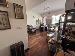 Living Room in 4 BHK Apartment at Prestige White Meadows, Whitefield – for Sale