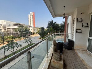 Balcony in 4 BHK Apartment at Prestige White Meadows, Whitefield – for Sale