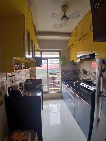Kitchen in 1 BHK Apartment at Shree Riddhi Siddhi Sumukh Hills, Kandivali East – for Rent