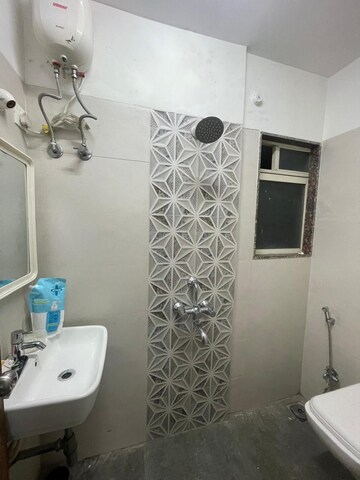 Bathroom in 1 BHK Apartment at Shree Riddhi Siddhi Sumukh Hills, Kandivali East – for Rent