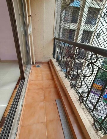 Balcony in 1 BHK Apartment at Indralok Heights, Bhayandar East – for Rent