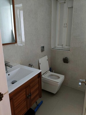 Bathroom in 2 BHK Apartment at Tranquility Apartments, Andheri West – for Rent