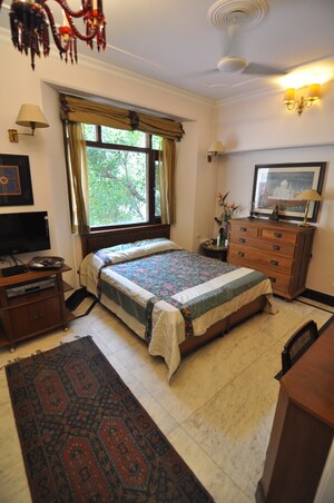 Living Room in Studio Builder Floor at Sunder Nagar – for Rent