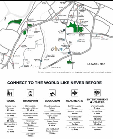 1 BHK Apartment – Map Location View at Sky Annex, Chembur - for Sale