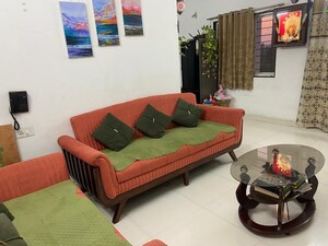 Bedroom in 2 BHK Apartment at SK Om Paradise, Ravet – for Rent