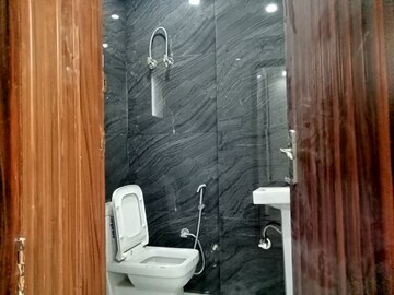Bathroom in 2 BHK Builder Floor at Mahavir Enclave 1 – for Rent