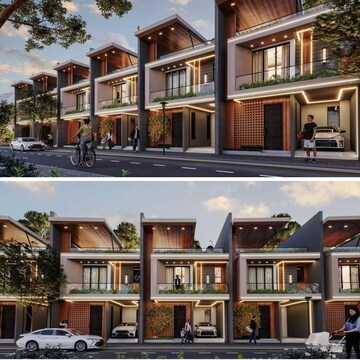3 BHK Villa – Exterior View View at Sector 16 Greater Noida - for Sale