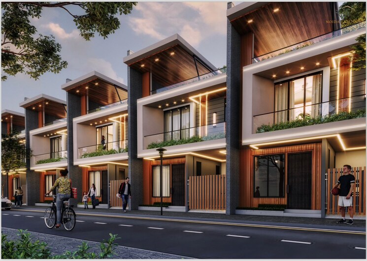 Exterior View, sector 16 greater noida 3 Bedroom 100 Sq.Yd. Villa In Sector 16 Greater Noida Greater Noida 9297336