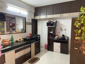 Kitchen in 3 BHK Apartment at Wisteriaa Fortune, Wakad – for Rent