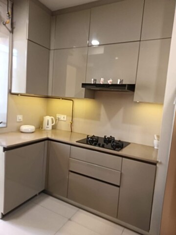 Kitchen in 2 BHK Apartment at One Hiranandani Park Hampton, Ghodbunder Road – for Rent