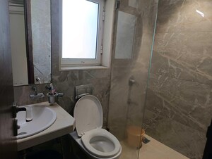 Bathroom in 2 BHK Apartment at Kabra Metro One, Andheri West – for Rent