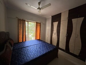 Bedroom in 3 BHK Apartment at Jangid Galaxy, Ghodbunder Road – for Rent