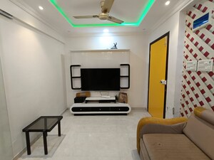 Living Room in 1 BHK Apartment at CCI Colony, Goregaon West – for Rent