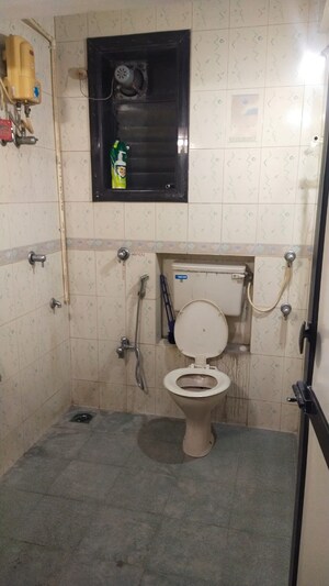 Bathroom in 2 BHK Apartment at Sai Shradha Phase 1, Dahisar East – for Rent
