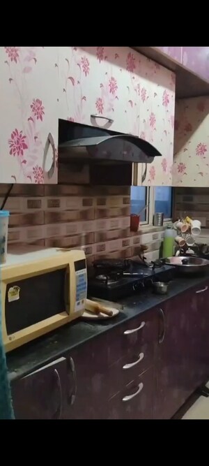 Kitchen in 2 BHK Apartment at SCC Heights, Raj Nagar Extension – for Sale