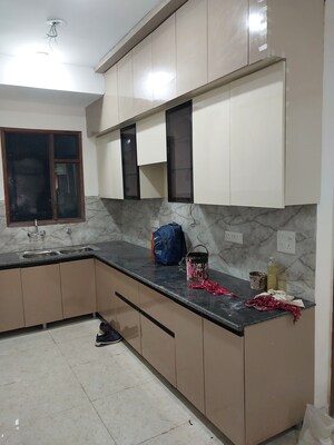 Kitchen in 2 BHK Apartment at Sangwan Heights, Raj Nagar Extension – for Sale