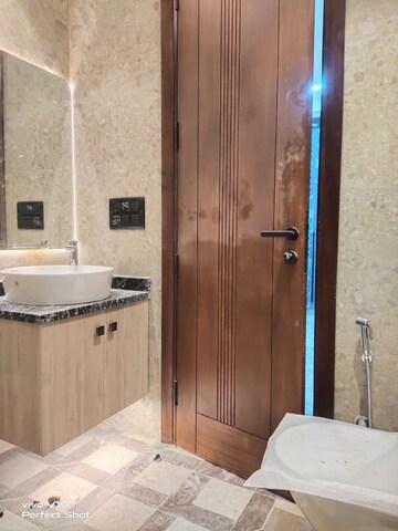 Bathroom in 3 BHK Apartment at Kailash Hills – for Rent