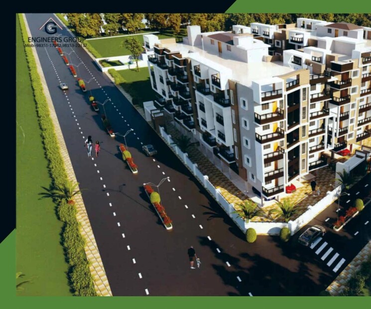 Master Plan, bariatu 3 Bedroom 1325 Sq.Ft. Apartment In Bariatu Ranchi 9297543