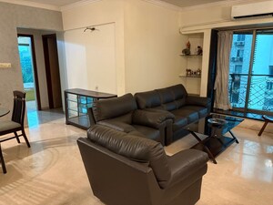 Living Room in 3 BHK Apartment at Versova View, Andheri West – for Rent